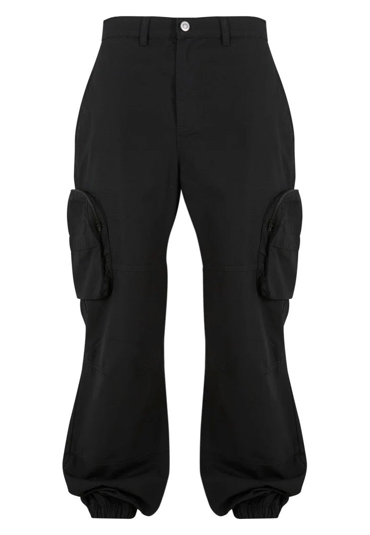 urban-classics-ripstop-loose-fit-cargo-pantalon-noir-coton image 6