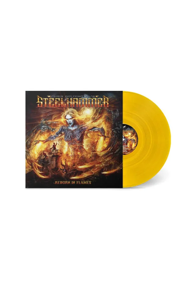 steelhammer-reborn-in-flames-vinyle-jaune-heavy-metal image 1