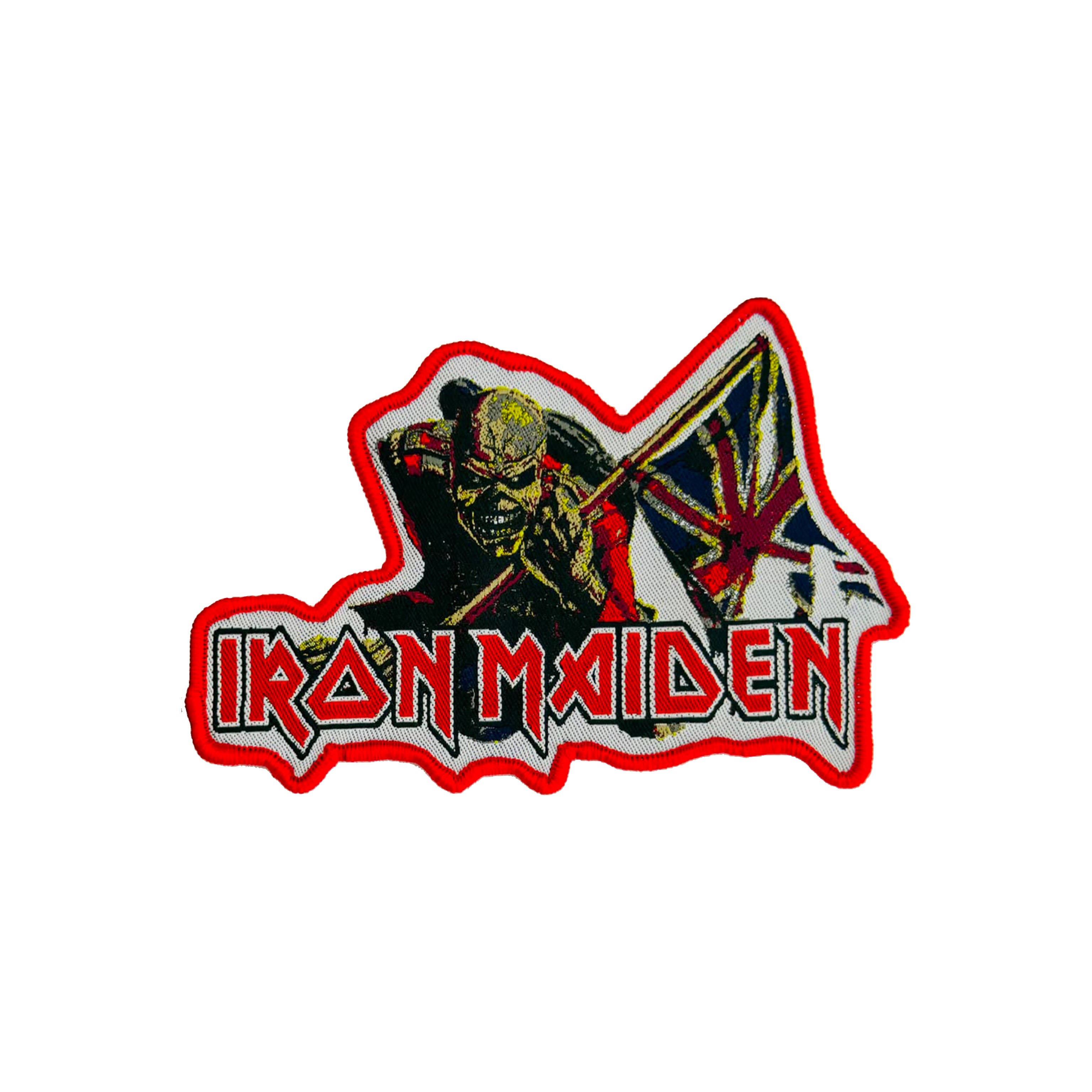 iron-maiden-the-trooper-patch-tiss-bordure-noire image 4