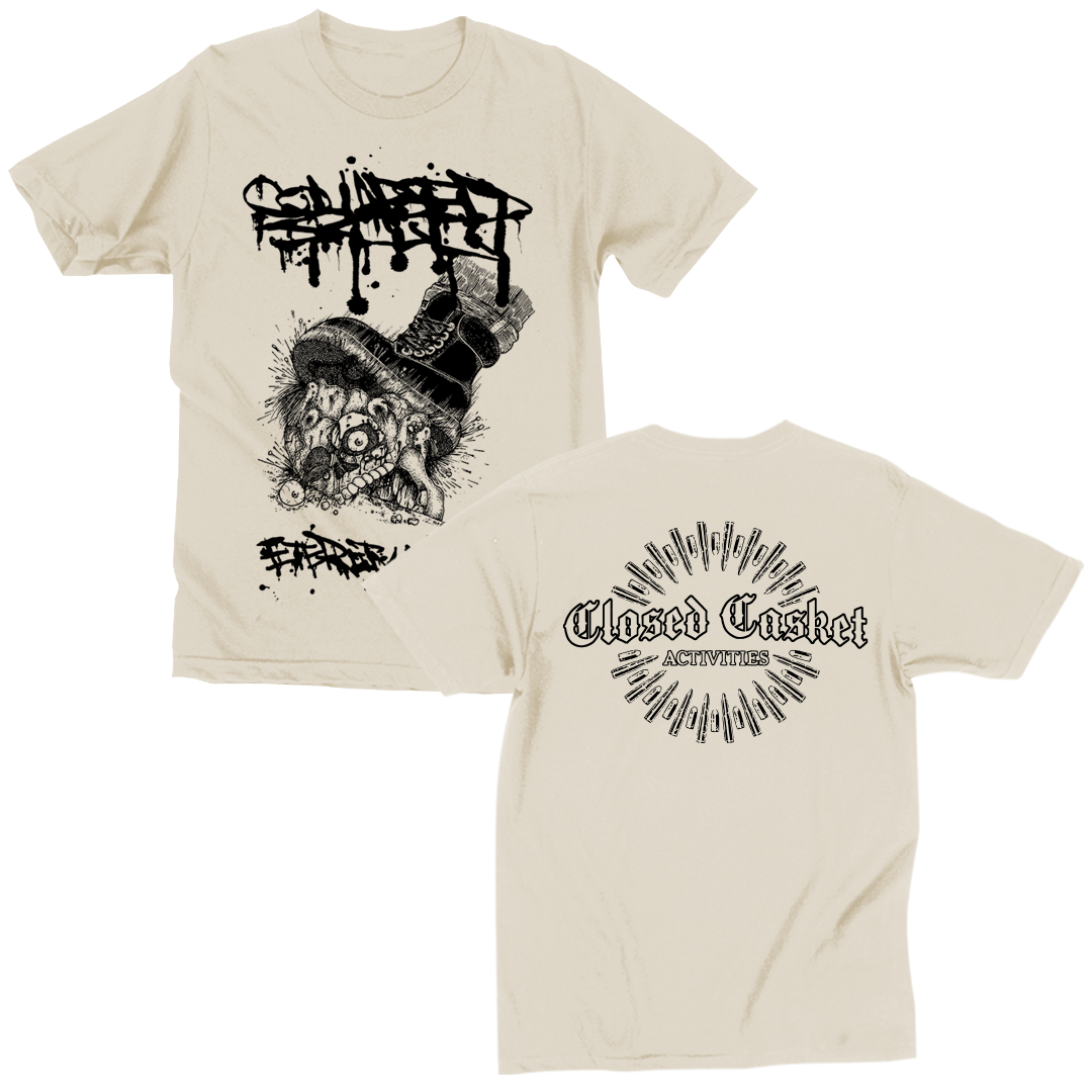 collapsed-skull-eternity-maze-t-shirt-gildan image 1