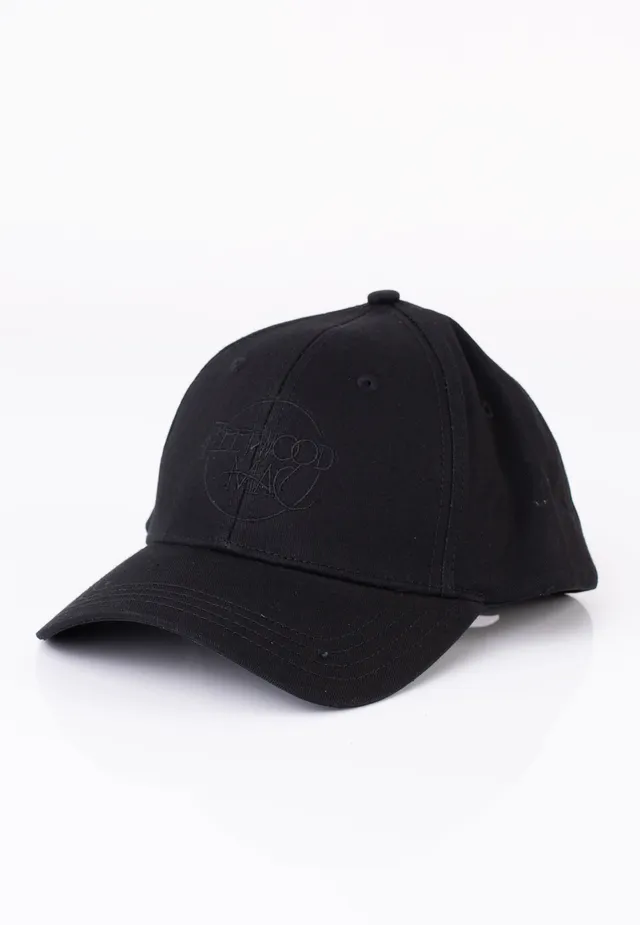 fleetwood-mac-classic-logo-casquette-noire-coton-snapback image 1