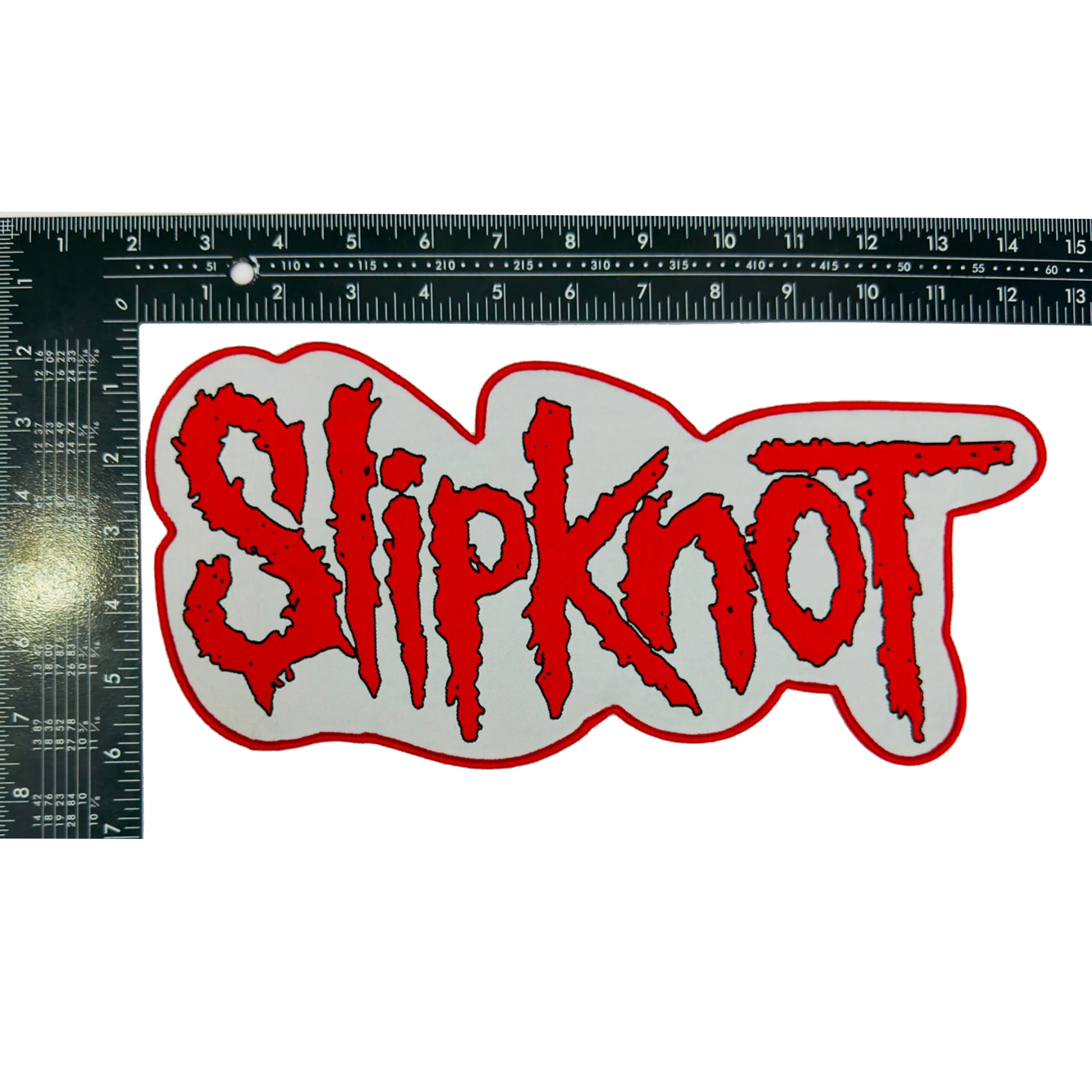 slipknot-logo-patch-tiss-g-ant-bordure-blanche image 5
