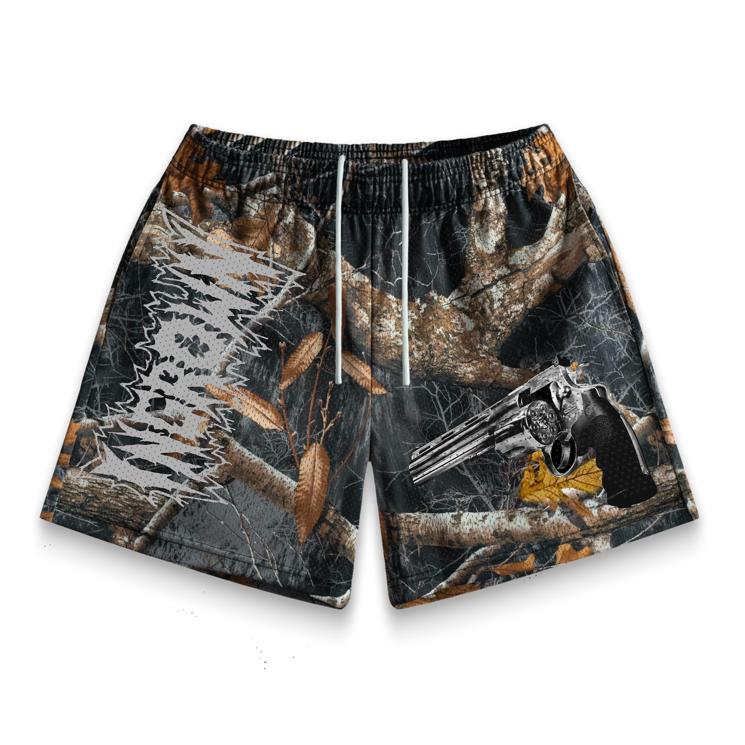ingrown-gun-shorts-short-homme-noir-taille-l-cordon image 1