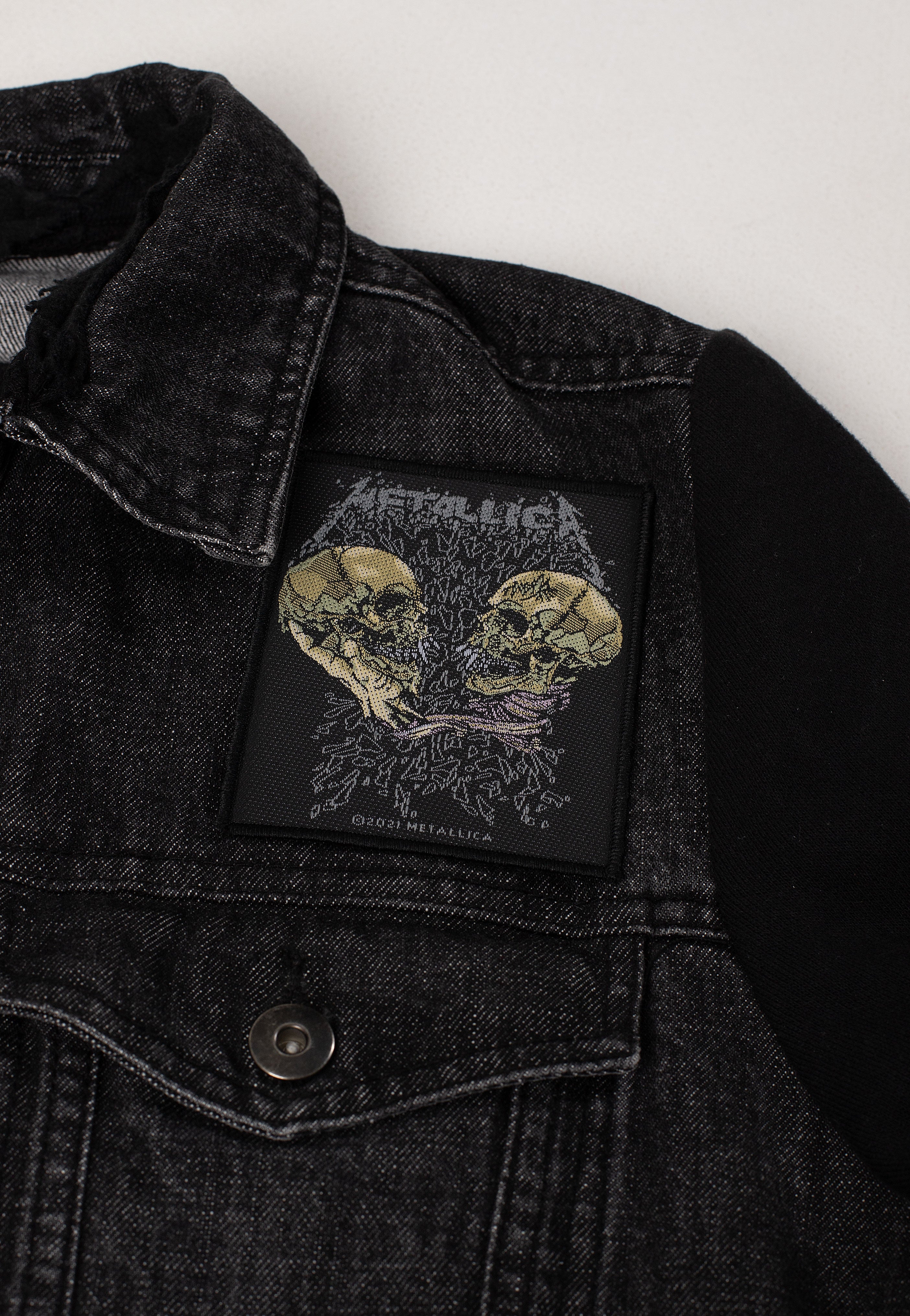 metallica-sad-but-true-patch-noir-thrash-metal image 2