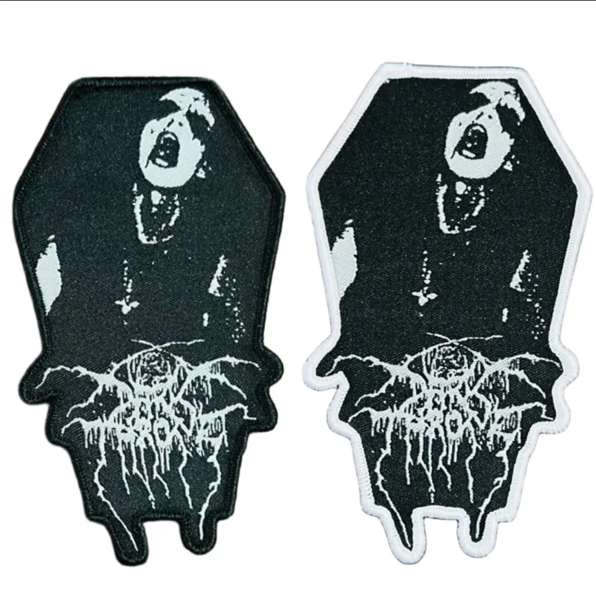 darkthrone-transilvanian-hunger-patch-cercueil-bord-noir image 1