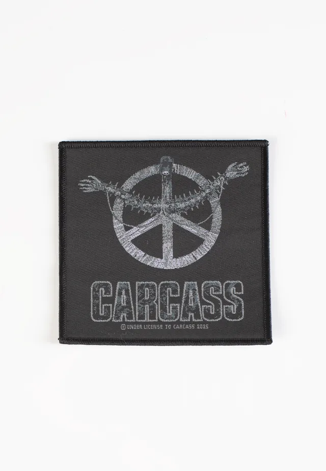 carcass-heartwork-patch-cusson-noir-polyester-taille-unique image 1