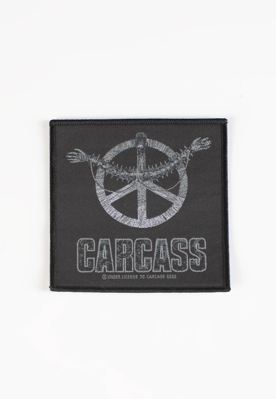 carcass-heartwork-patch-cusson-noir-polyester-taille-unique image 1