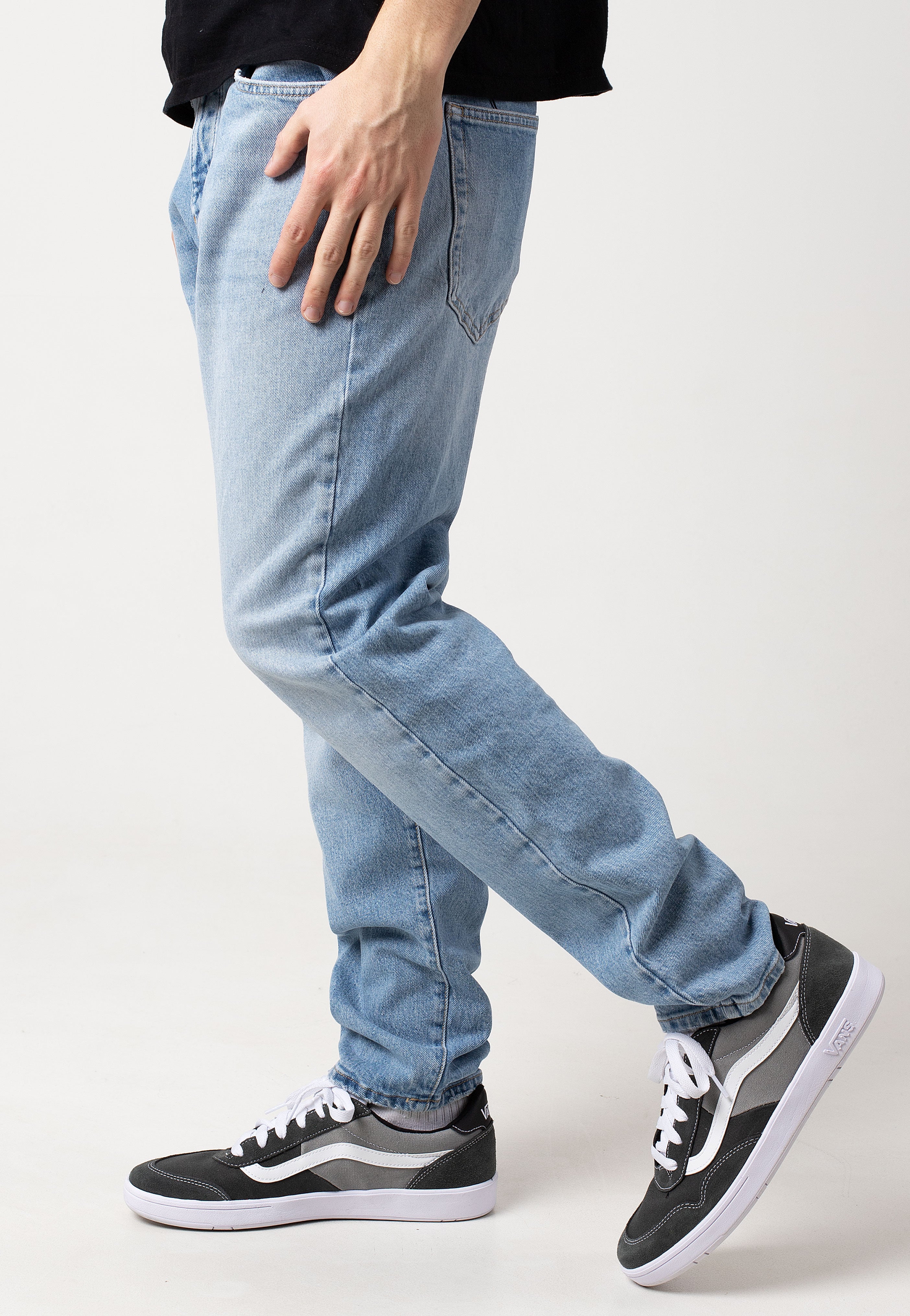 only-sons-yoke-tape-jean-homme-bleu-clair-w32-l32 image 2