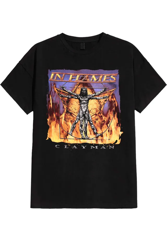 in-flames-clayman-cover-t-shirt-noir-homme image 1