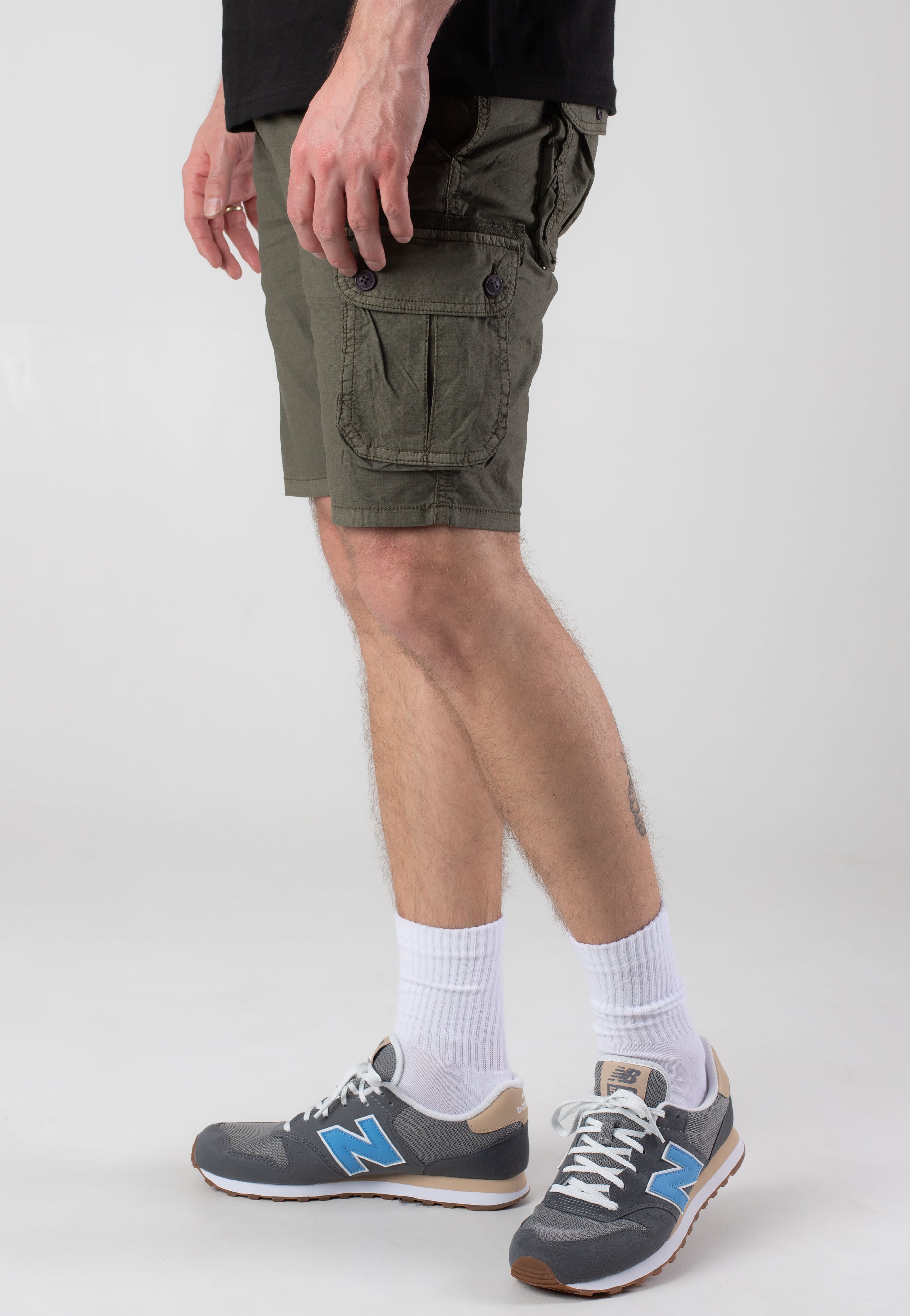 indicode-lanny-army-short-cargo-vert image 4