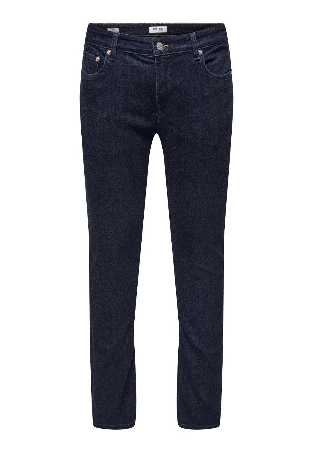 only-sons-loom-slim-jean-bleu-fonc-homme image 6