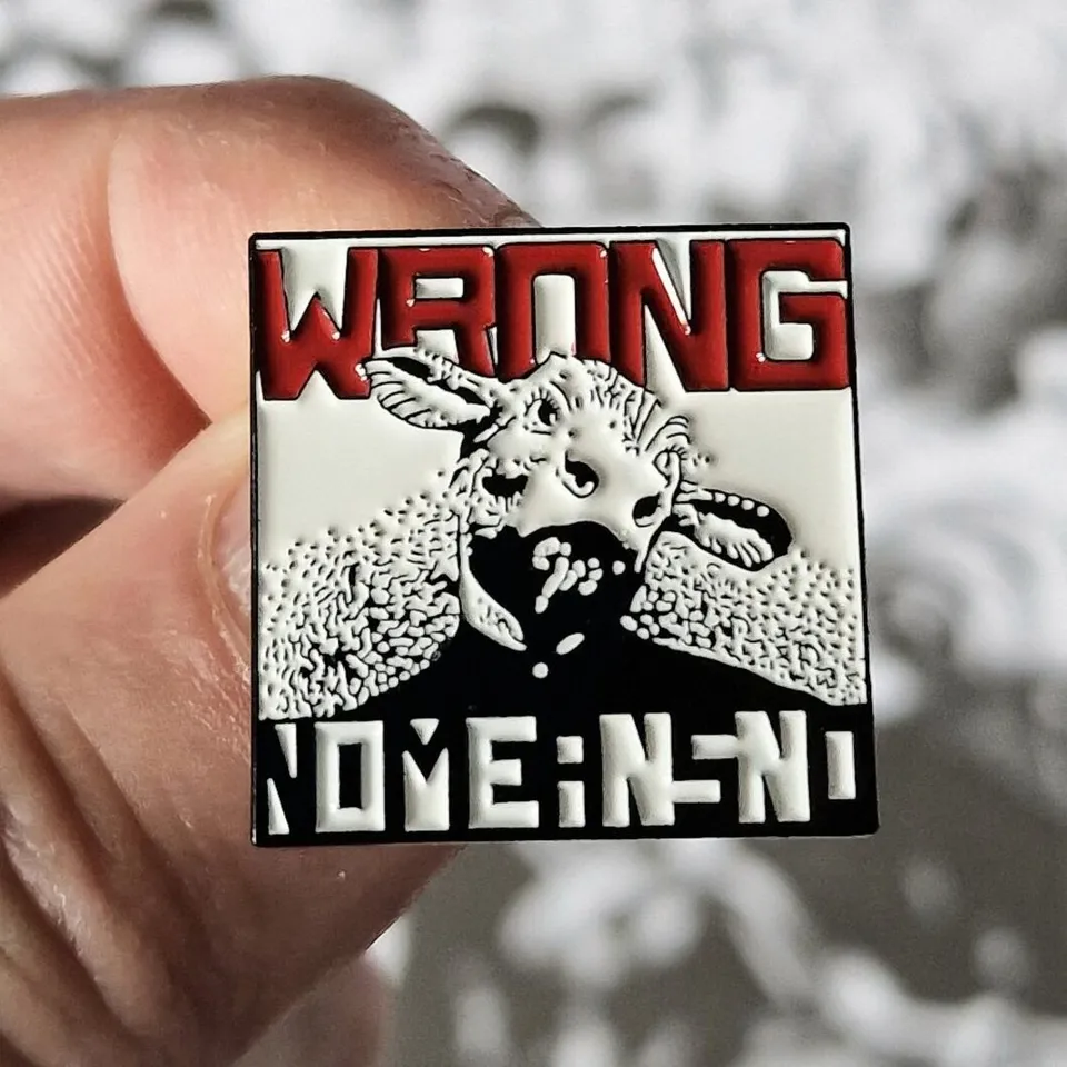 nomeansno-wrong-pin-s-mail-petit-mod-le-25mm image 1
