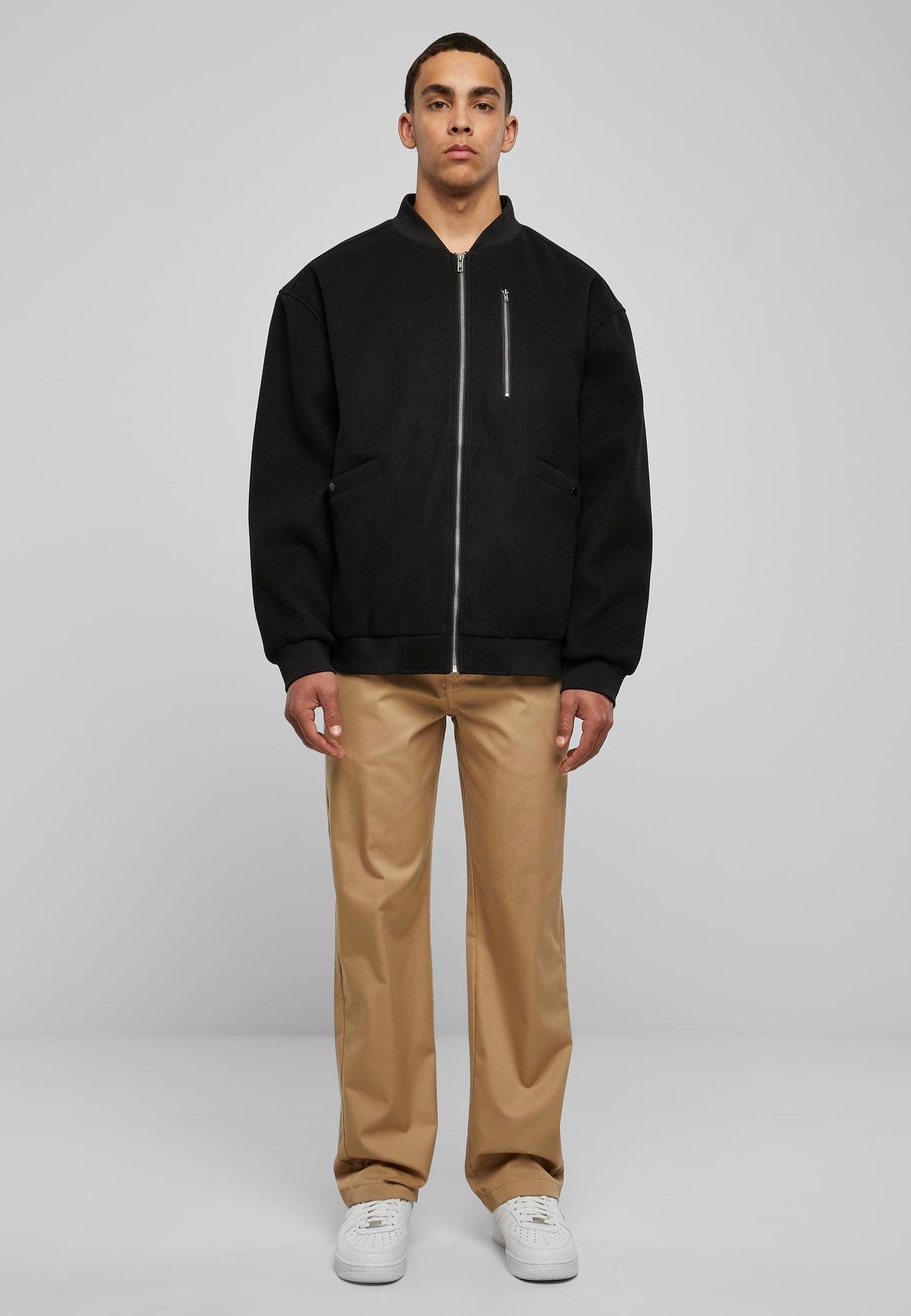 urban-classics-bomber-blouson-veste-homme-noir image 5