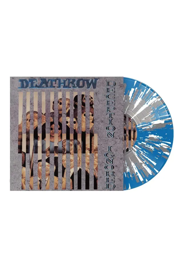 deathrow-deception-ignored-vinyle-bleu-thrash-metal image 1