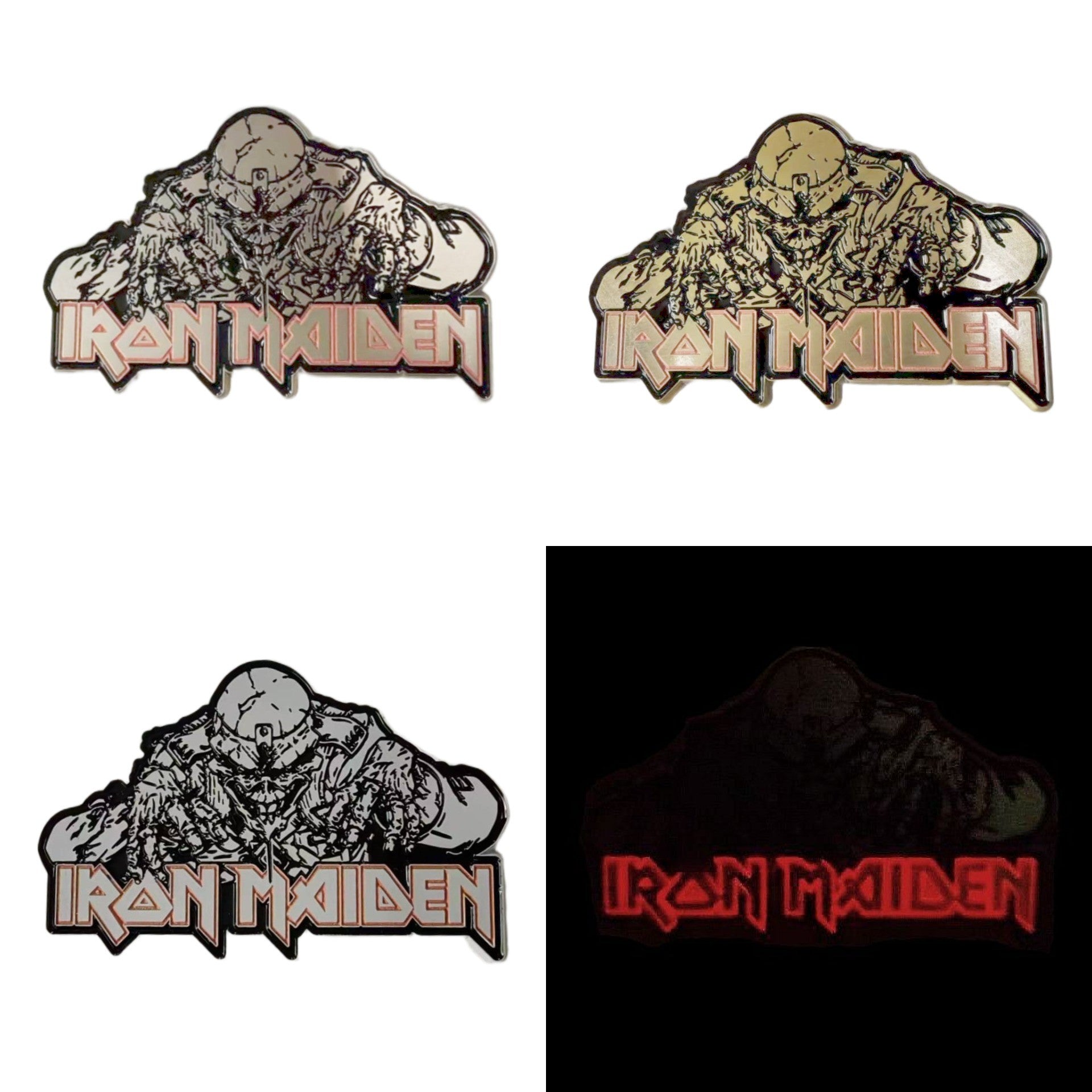 iron-maiden-eddie-the-head-pin-s-mail-rouge-phosphorescent image 1
