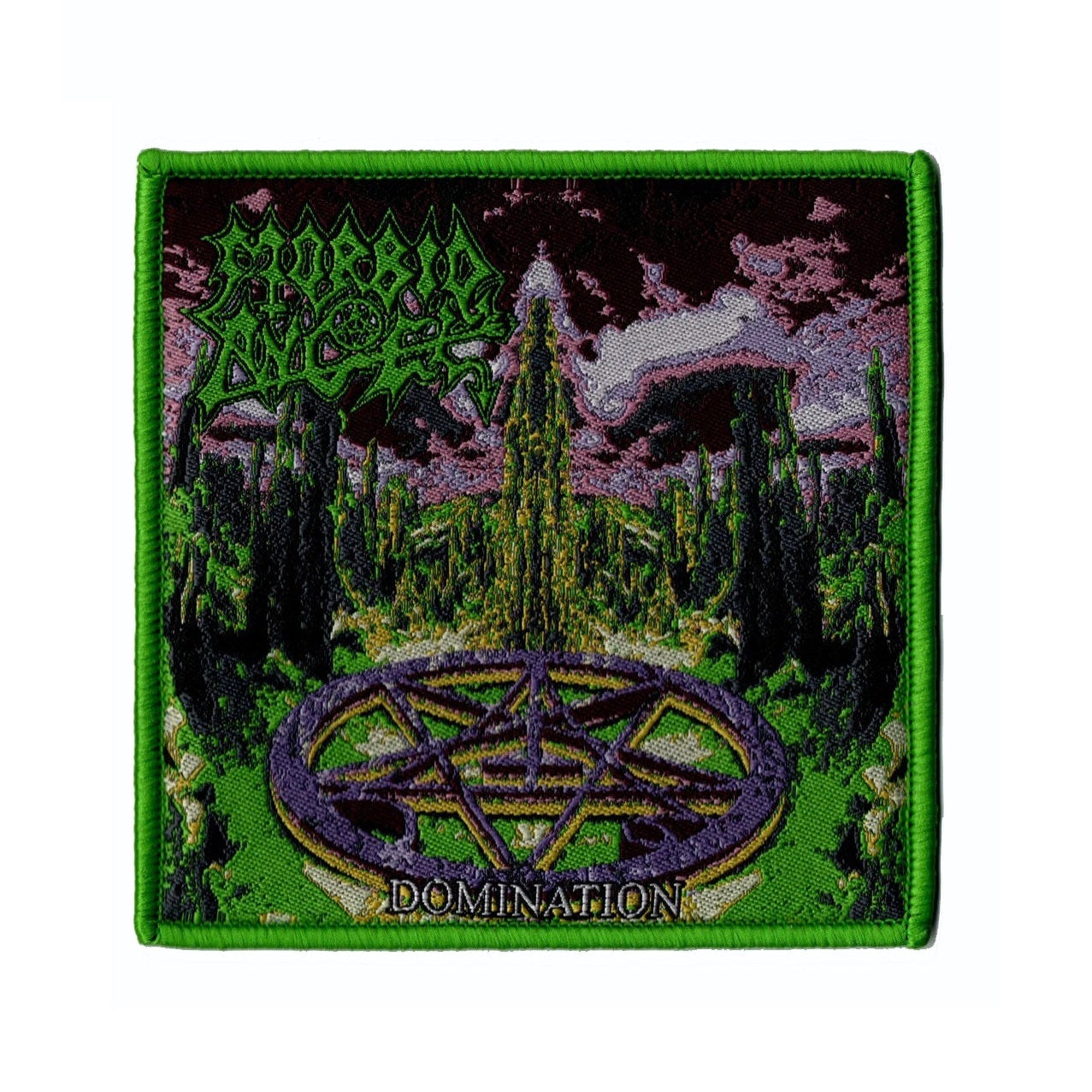 morbid-angel-domination-patch-tiss-green-border image 2