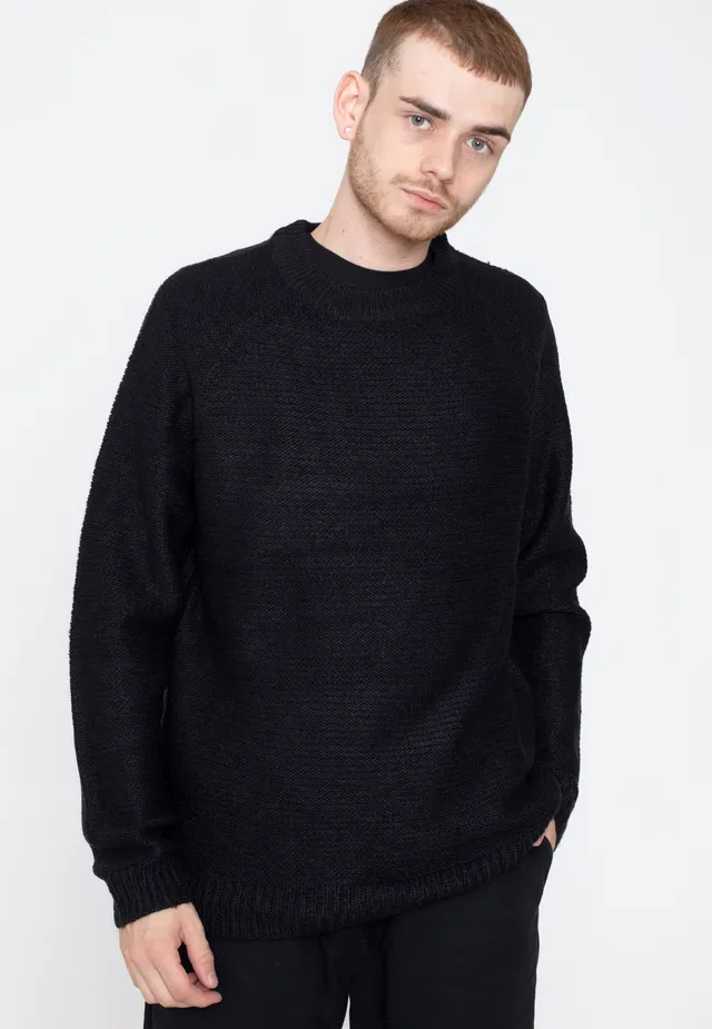 only-sons-hoyt-crew-pullover-homme-bleu-marine-tricot image 1