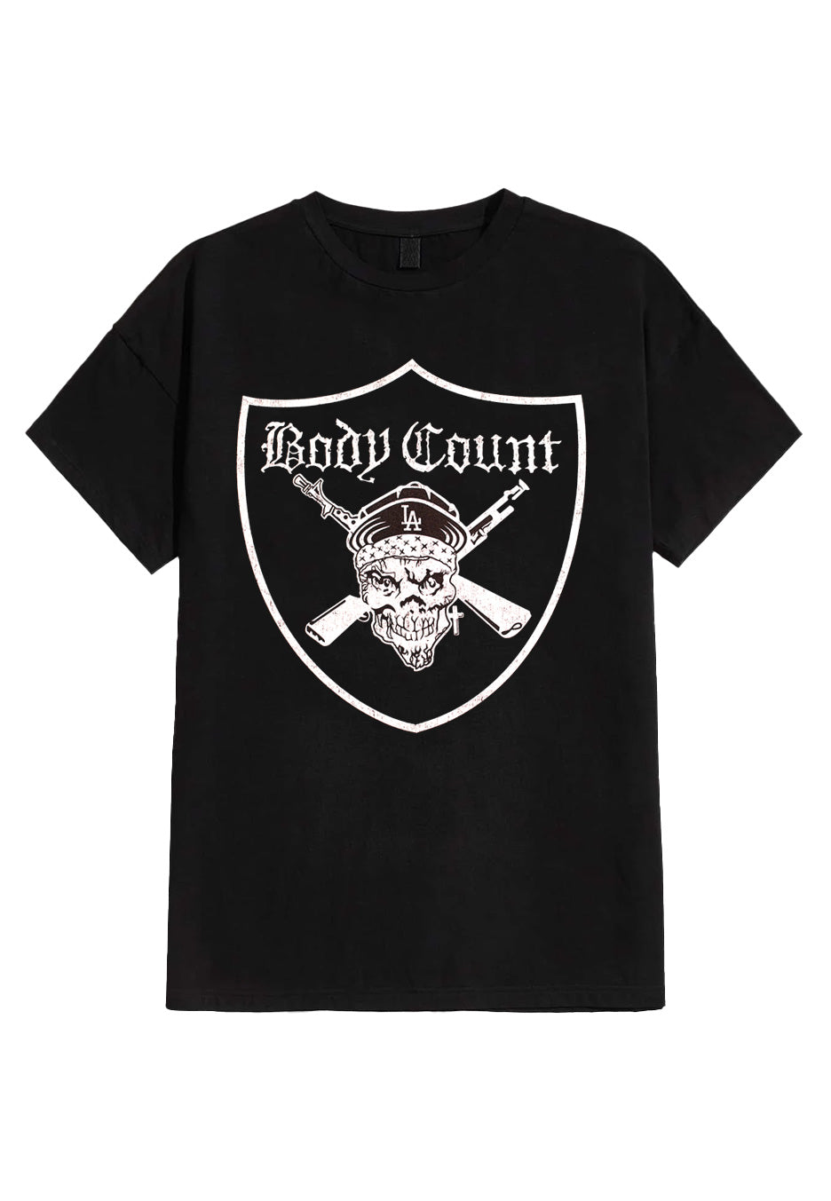 body-count-gunner-pirate-shield-t-shirt-noir-homme image 1