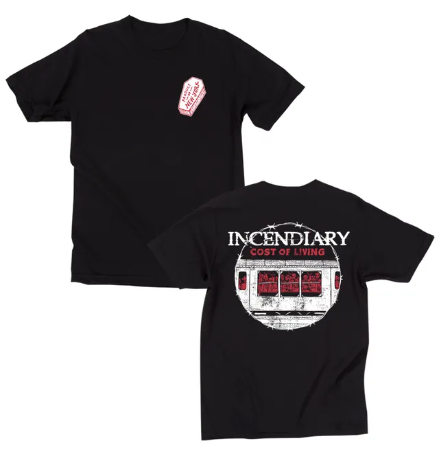 closed-casket-activities-incendiary-cost-of-living-t-shirt image 1