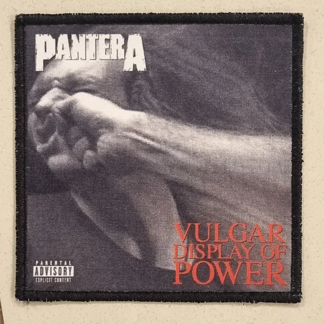 pantera-vulgar-display-of-power-patch-cusson-metal image 1