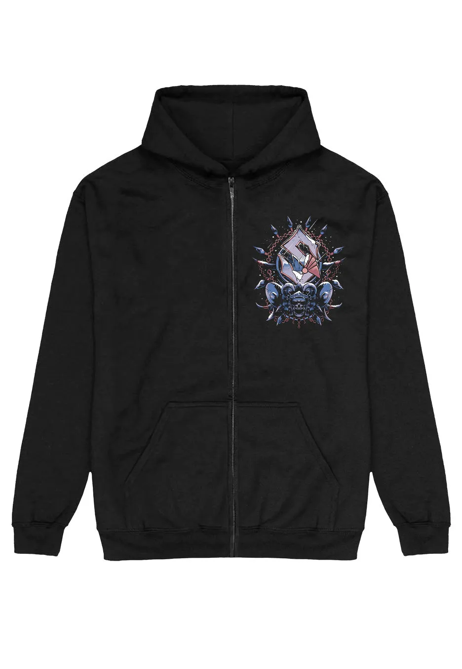 sabaton-lightning-at-the-gates-sweat-zipp-noir-homme image 1