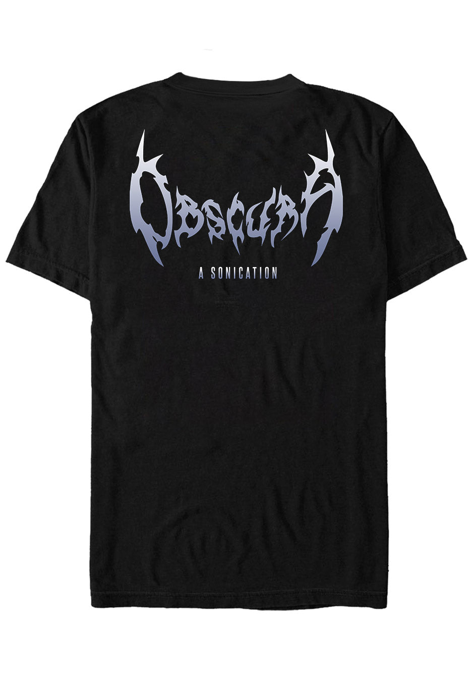 obscura-a-sonication-cover-t-shirt-metal-noir-homme image 2