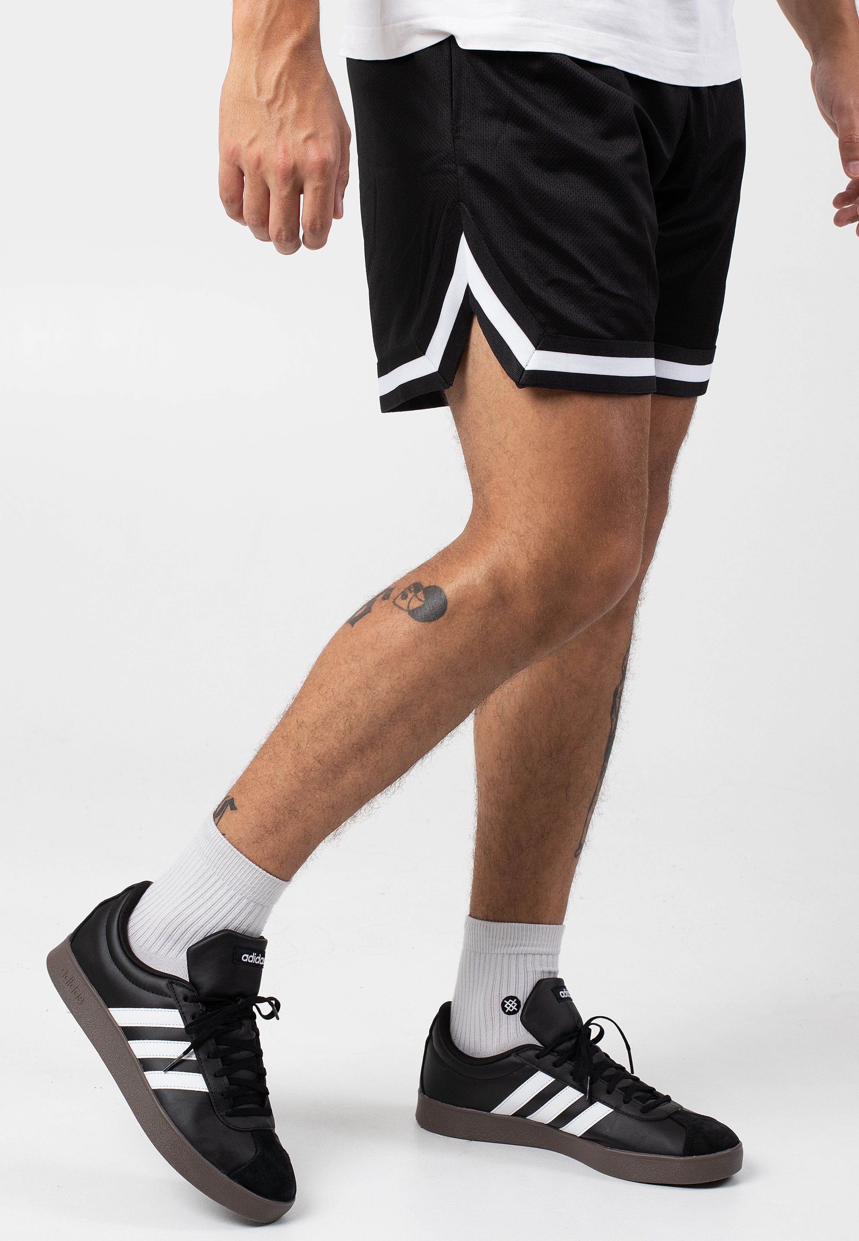 urban-classics-short-basketball-noir-mesh-taille-s image 2