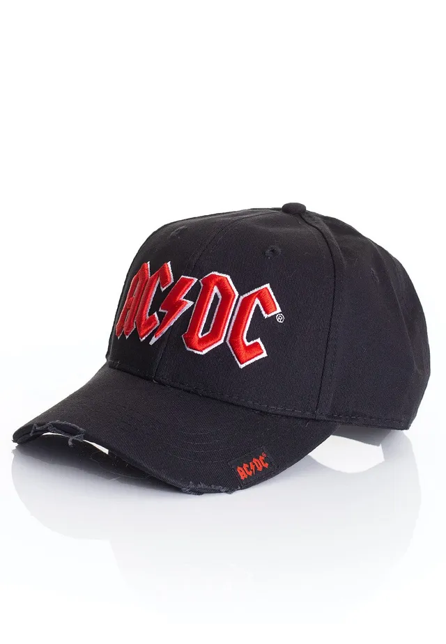 ac-dc-red-logo-casquette-noire-logo-rouge image 1