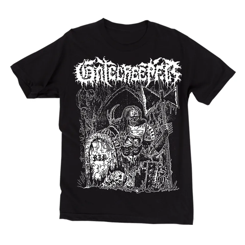 gatecreeper-knight-t-shirt-noir-metal-taille-l image 1