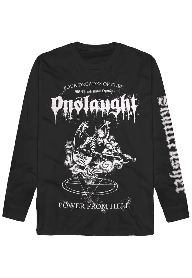 onslaught-power-from-hell-longsleeve-noir-thrash image 1