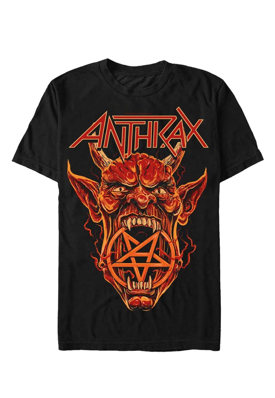 anthrax-red-devil-t-shirt-blanc-homme-jersey image 1