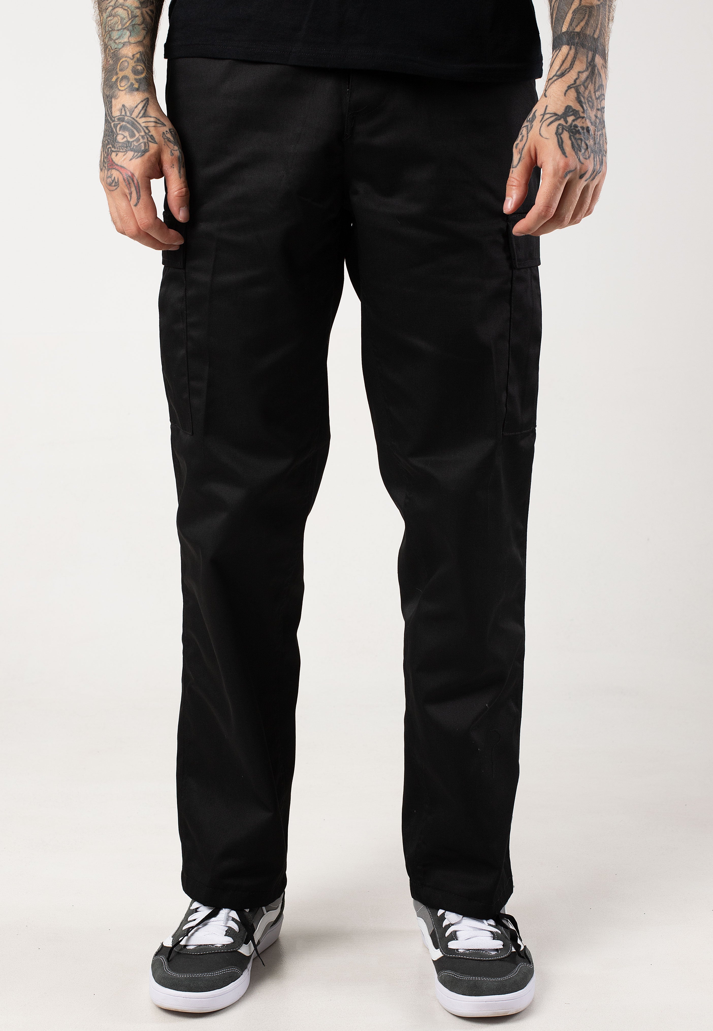 mil-tec-us-ranger-bdu-pantalon-cargo-noir-coton image 1