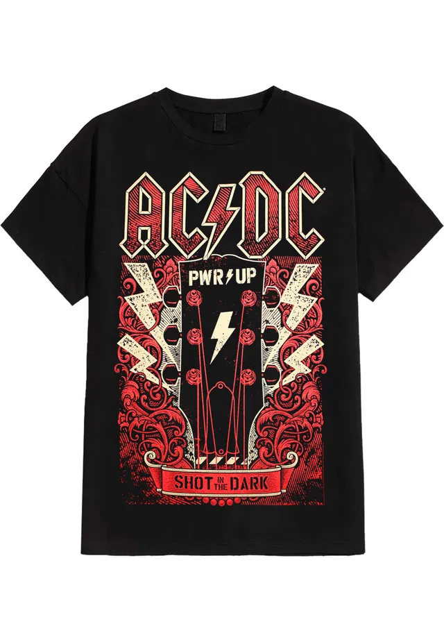 ac-dc-pwrup-guitar-t-shirt-noir-hard-rock image 1