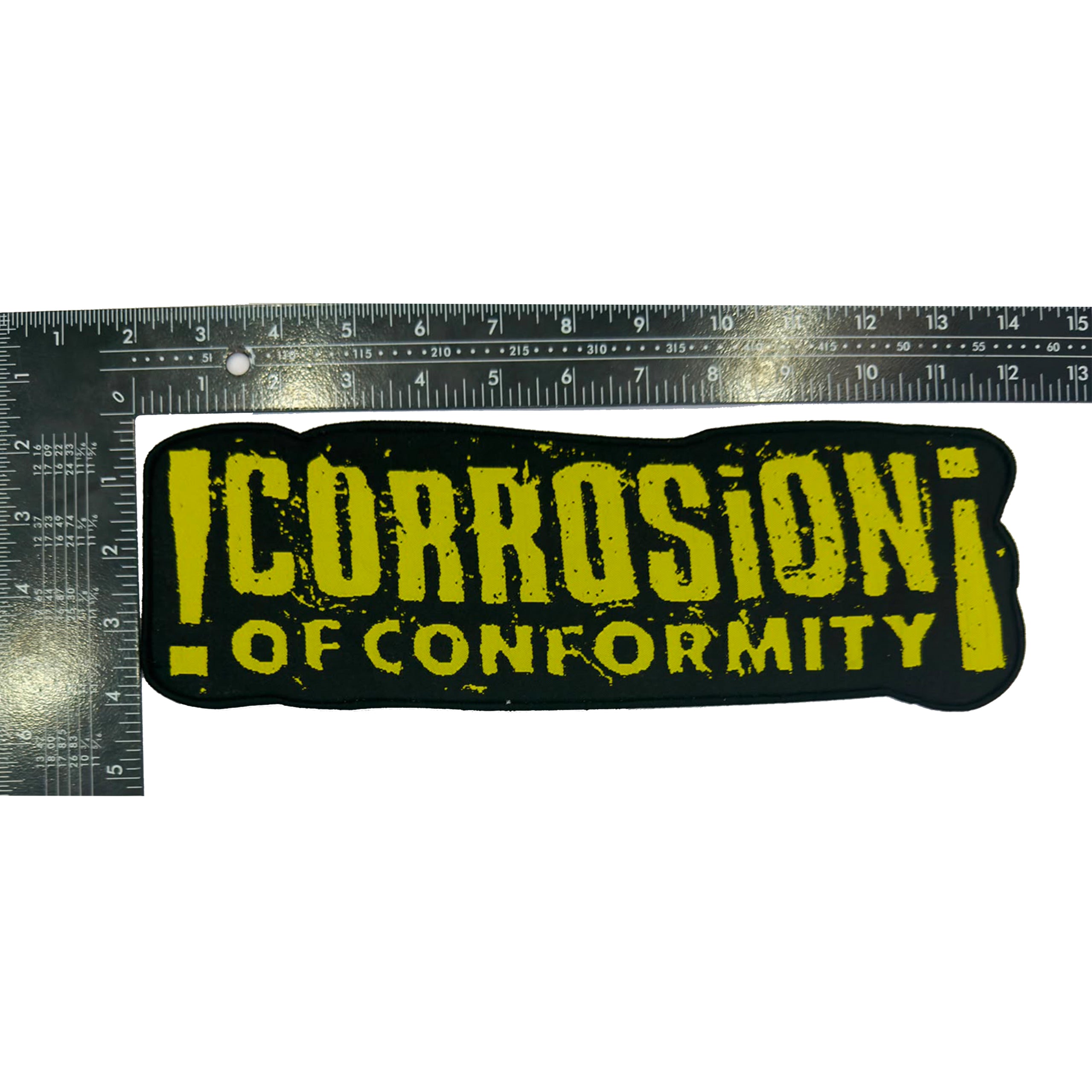 corrosion-of-conformity-logo-patch-oversize-noir image 3