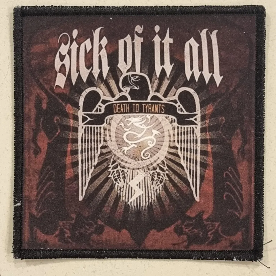 783punx-sick-of-it-all-death-to-tyrants-patch-cusson image 1