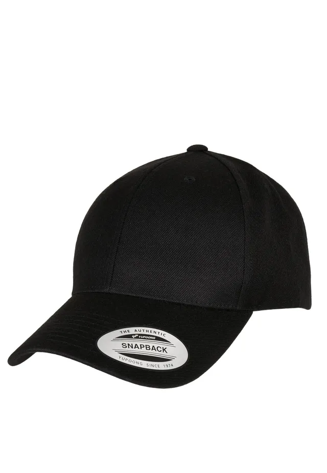 urban-classics-premium-curved-visor-casquette-noire image 1