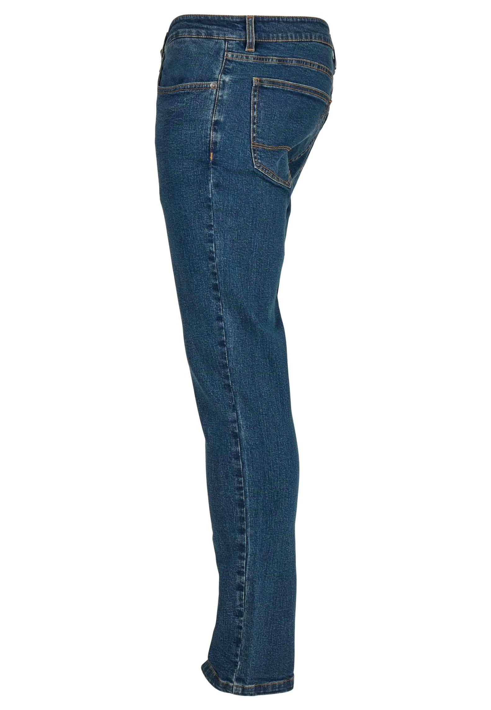 urban-classics-slim-fit-mid-indigo-washed-jeans-homme image 7