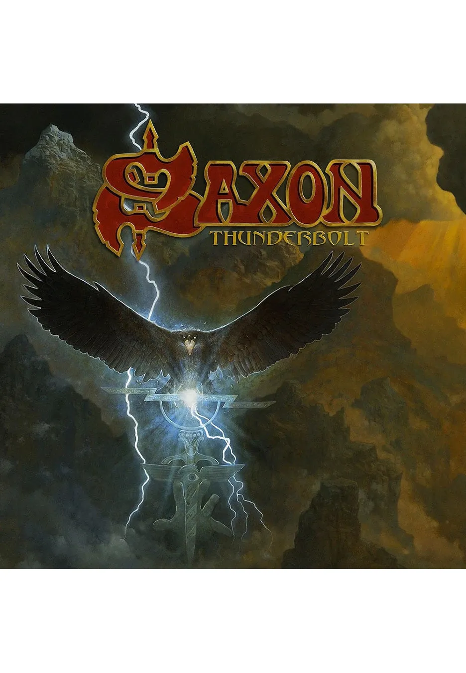 saxon-thunderbolt-the-singles-coffret-7-pouces-vinyle image 1