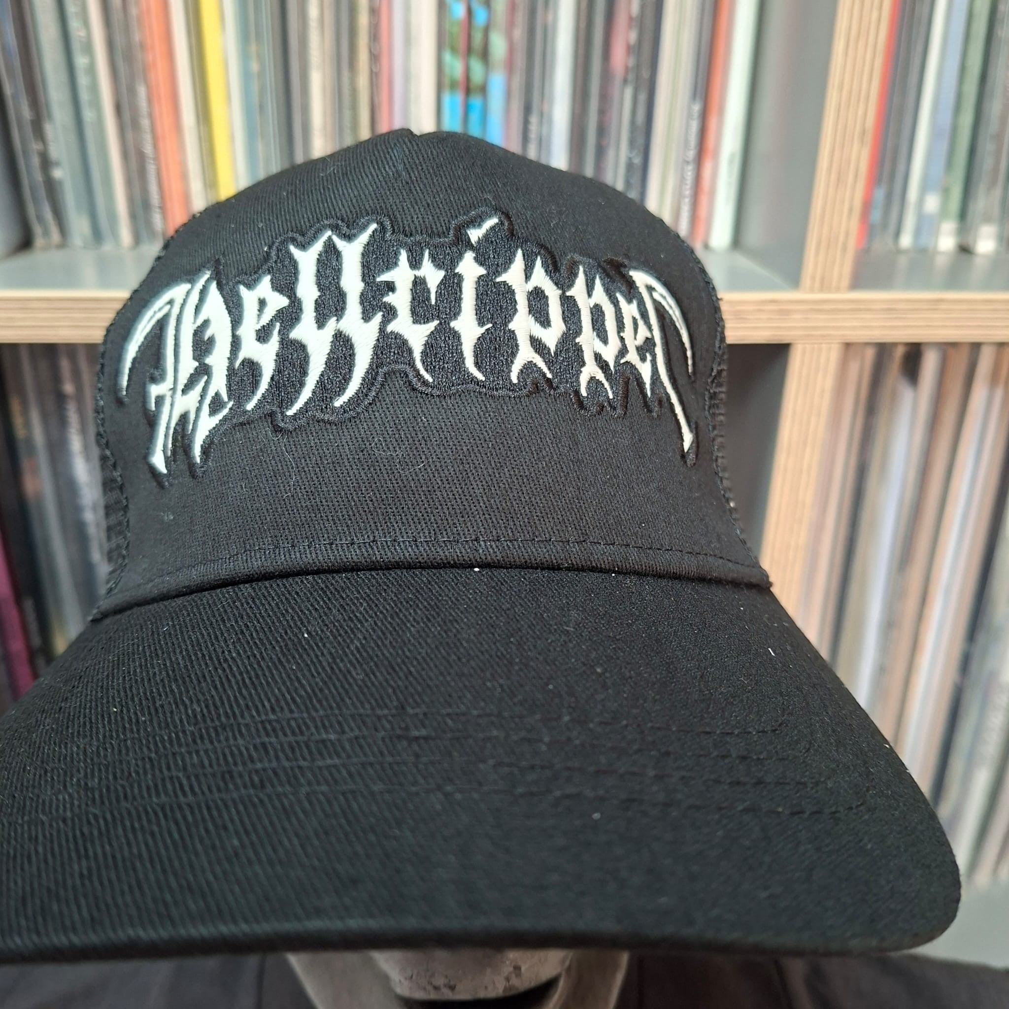 hellripper-scythe-logo-casquette-trucker-phosphorescente image 2