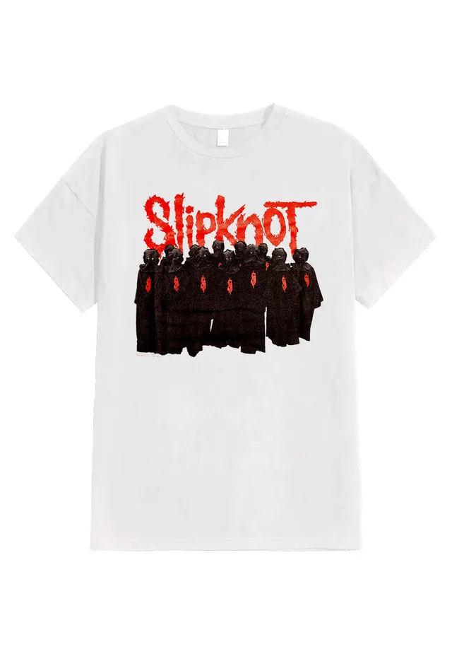 slipknot-wanyk-black-figures-white-t-shirt-homme-s-xxl image 1