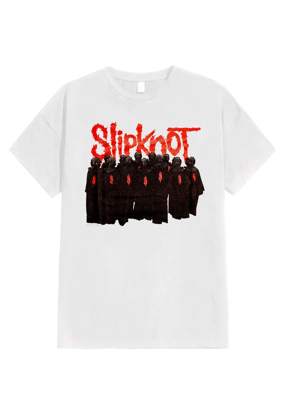 slipknot-wanyk-black-figures-white-t-shirt-homme-s-xxl image 1