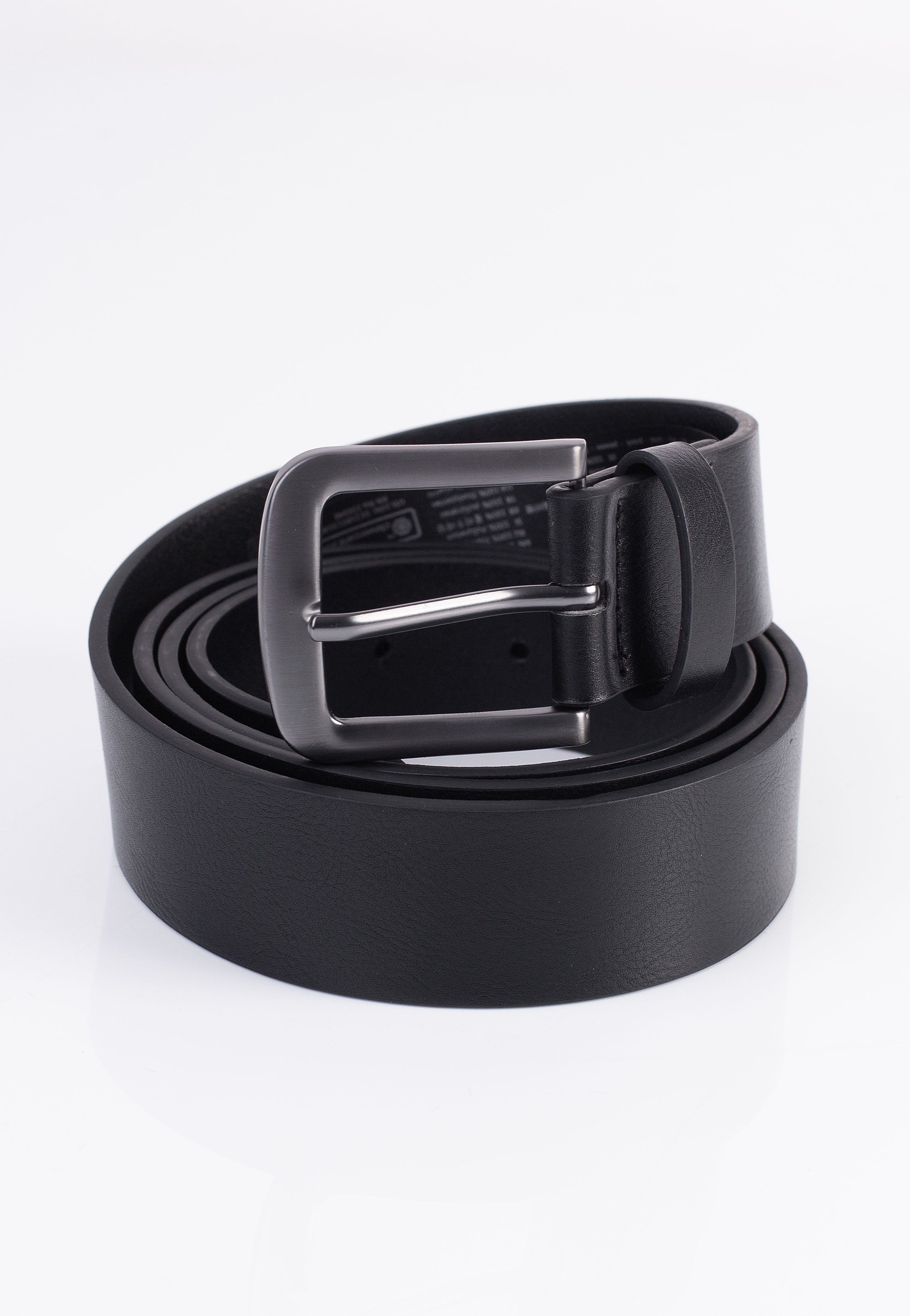 urban-classics-ceinture-noir-argent-simili-cuir image 5