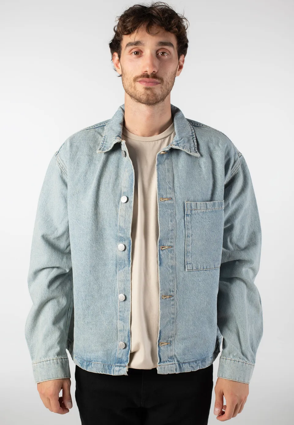 only-sons-sprick-box-veste-en-jean-bleu-medium-homme image 1