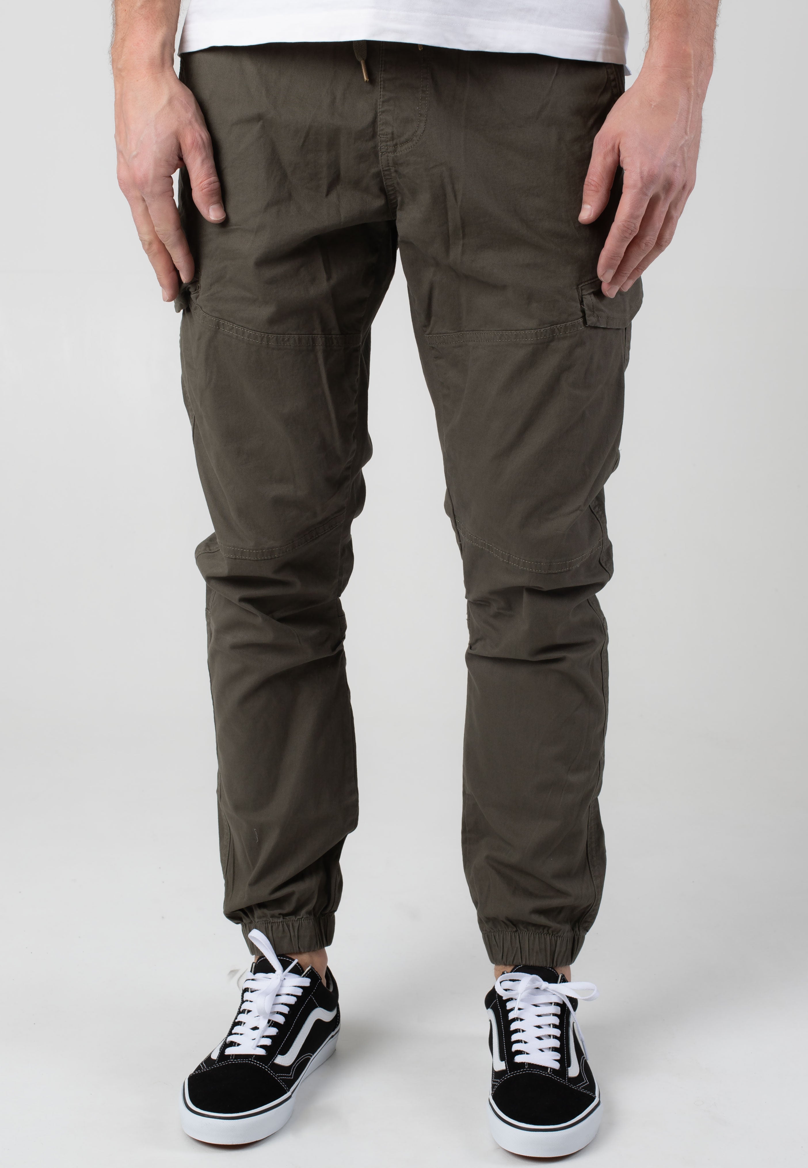 levino-army-indicode-pantalon-cargo-vert-homme image 1