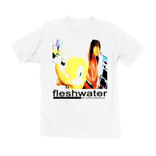 fleshwater-kiss-the-ladder-t-shirt-noir-coton-lourd image 1