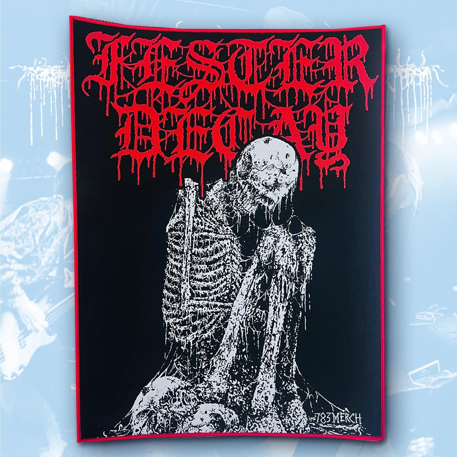 festerdecay-from-the-dark-tomb-backpatch-tiss-bord-noir image 6