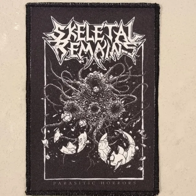 skeletal-remains-parasitic-horrors-patch-metal image 1