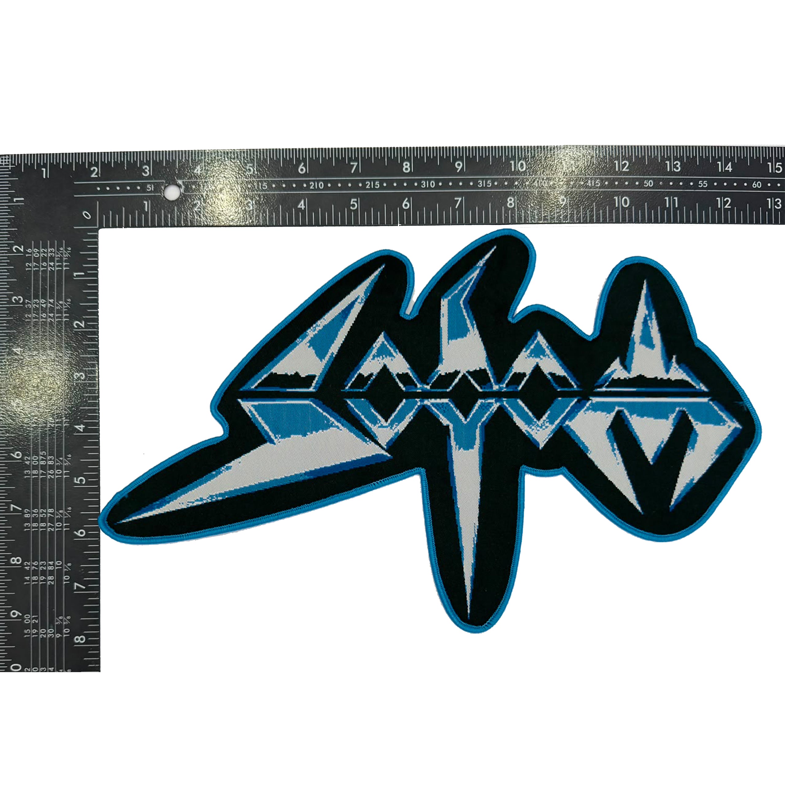 sodom-logo-patch-tiss-oversized-12-pouces-noir image 5