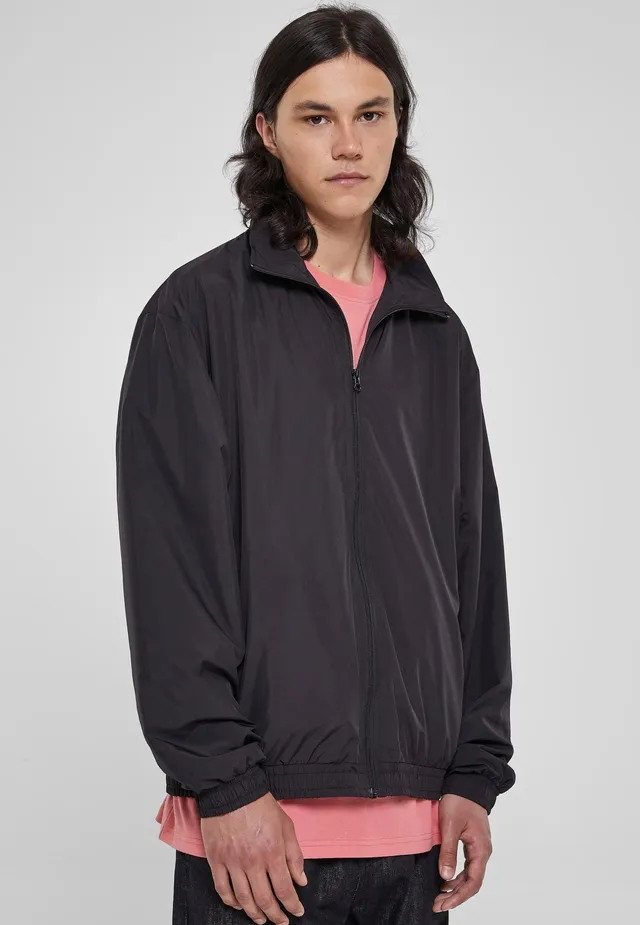 urban-classics-wide-track-veste-noire-homme-taille-m image 1
