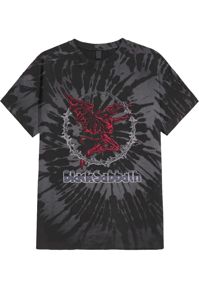 black-sabbath-red-henry-t-shirt-gris-washed-hard-rock image 1